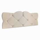Cabeceira Estofada Suede Para Cama Box Casal Queen 1,60 Reale