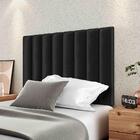 Cabeceira Estofada Suede Para Cama Box Solteiro 0,90 Sophia -