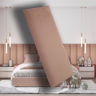 Cabeceira Estofada Suede Rosa Para Cama Box - Módulo 20x60