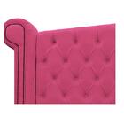Cabeceira Estofada Veneza 140 Cm Casal Corano Pink
