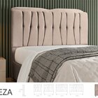 Cabeceira Estofada Veneza Queen 1,95 Cm Bege