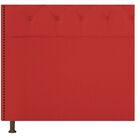 Cabeceira Estofada Yasmim 195 Cm King Size Corano Vermelho -