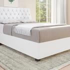 Cabeceira Estofada Yasminne Casal Branca