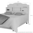 Cabeceira Estrela Solteiro Branca Vitamov