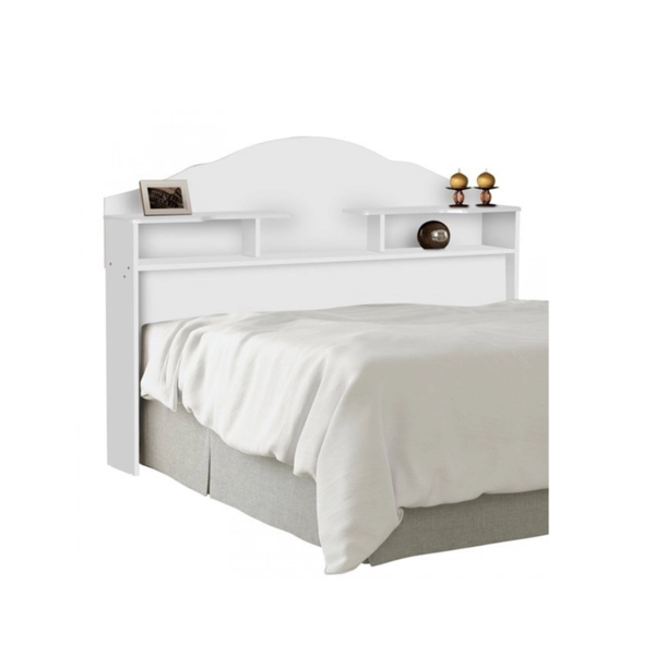 Cabeceira Evelyn Casal 1,40 Branco – Carmolar Móveis