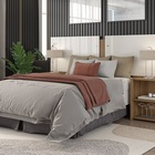 Cabeceira Expansível Mark Nature/off White - Fabri Móveis