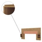 Cabeceira Extensiva Marlett 160 Até 236cm Nature Camarim Tana