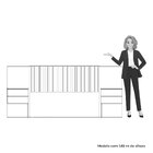 Cabeceira Extensiva Para Cama Casal Freijó