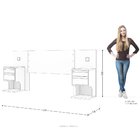 Cabeceira Extensível 138cm/158cm  Magistral Plus Zanzini