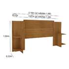 Cabeceira Extensível Casal Arizona Tcil