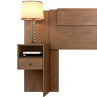 Cabeceira Extensível Casal Com 2 Mesas De Cabeceira E Gavetas