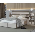 Cabeceira Extensível Casal Com Mesa De Cabeceira Goiânia - Mó