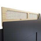 Cabeceira Extensível Casal/queen Apolo Preto Onix