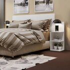 Cabeceira Extensivel Casal Queen Palma Kaiki Móveis Branco