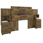 Cabeceira Extensível Com 2 Criados Síria Rv Móveis