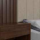 Cabeceira Extensível Com 2 Mesa De Cabeceira Zara Robel