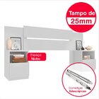 Cabeceira Extensível Com 2 Mesas De Apoio Londres Imop Móveis