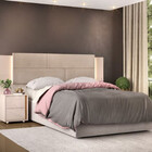 Cabeceira Extensível Com Criado Mudo Dj Rubia