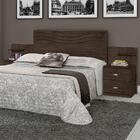 Cabeceira Extensivel Com Criados Mudos Lotus Plus Malbec