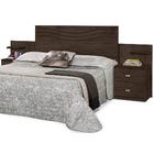 Cabeceira Extensivel Com Criados Mudos Lotus Plus Malbec