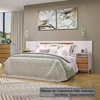 Cabeceira Extensivel Com Tomadas Mdf/madeira Maciça 2805 Prat