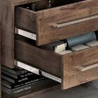 Cabeceira Extensível Creative Plus Com Criado Ao Lado Avelã -