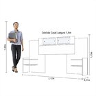 Cabeceira Extensível Em Mdf 4 Prateleiras 2 Espelhos Mila  Br