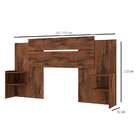 Cabeceira Extensível Mila Café