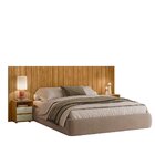 Cabeceira Extensível Para Cama Solteiro/casal/queen/king Ripa