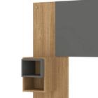 Cabeceira Extensível Solteiro Casal Com 2 Mesas Lateral Japão