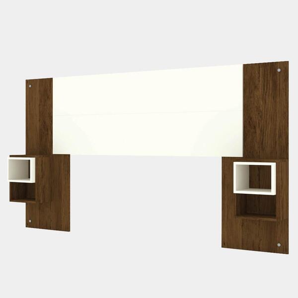 Cabeceira Extensível Solteiro Casal Com 2 Mesas Lateral Japão