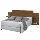 Cabeceira Extensível Tóquio Castanho Fosco