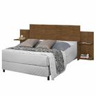 Cabeceira Extensível Tóquio Castanho Fosco