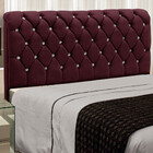 Cabeceira Fernanda 1,60 Para Cama Box Queen - Veludo