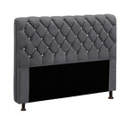 Cabeceira Fernanda 1,95 Para Cama Box King Size - Veludo