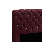 Cabeceira Fernanda 1,95 Para Cama Box King Size - Veludo