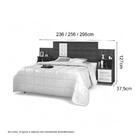 Cabeceira Flexível Cannes Cinamomo E Off White