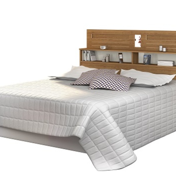 Cabeceira Florença Casal 1.40 Freijó/off White – Vitamov