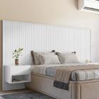 Cabeceira Florença Casal E Queen Com 2 Mesas De Cabeceira