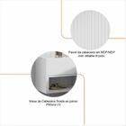 Cabeceira Florença Casal E Queen Com 2 Mesas De Cabeceira