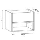 Cabeceira Florença Casal E Queen Com 2 Mesas De Cabeceira