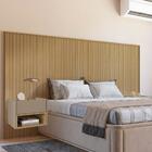 Cabeceira Florença Casal E Queen Com 2 Mesas De Cabeceira