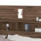 Cabeceira Florença Solteiro 0.90 Castanho – Vitamov