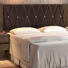 Cabeceira Flórida Expansível Casal Mocaccino/marrom – Carmola