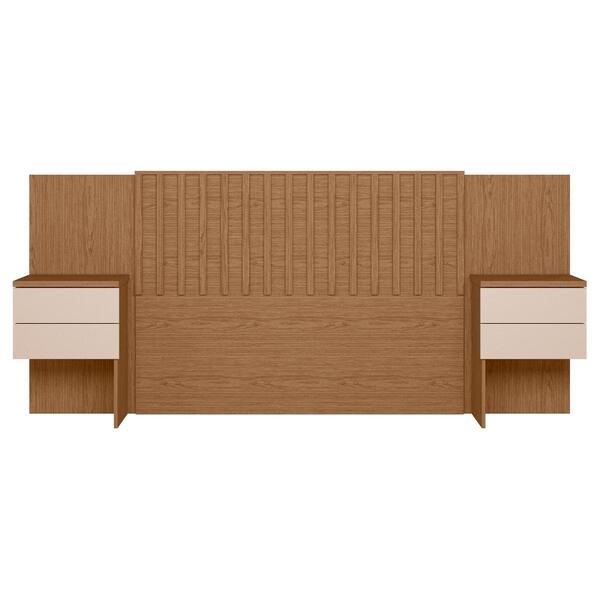 Cabeceira Frisada Extensiva Palmas Jatobá Fendi Metallic