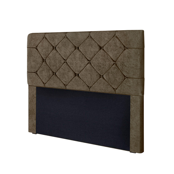 Cabeceira Gabriela Casal 140 Cm Para Cama Box Suede Amassado