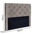 Cabeceira Gabriela King Size Em Madeira De Reflorestamento 19