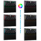 Cabeceira Gamer Ninja X 90cm Com Led E Carregador Preto Com B