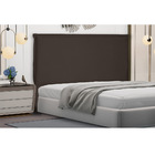 Cabeceira Garden Para Cama Box King 195 Cm Suede Café S04 - D