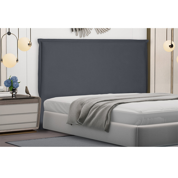 Cabeceira Garden Para Cama Box King 195 Cm Suede S04 - D'ross